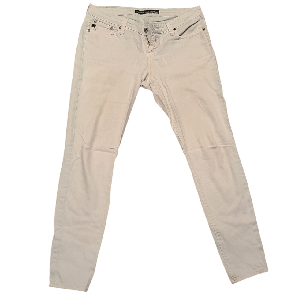 Distressed Mint Green Jeans